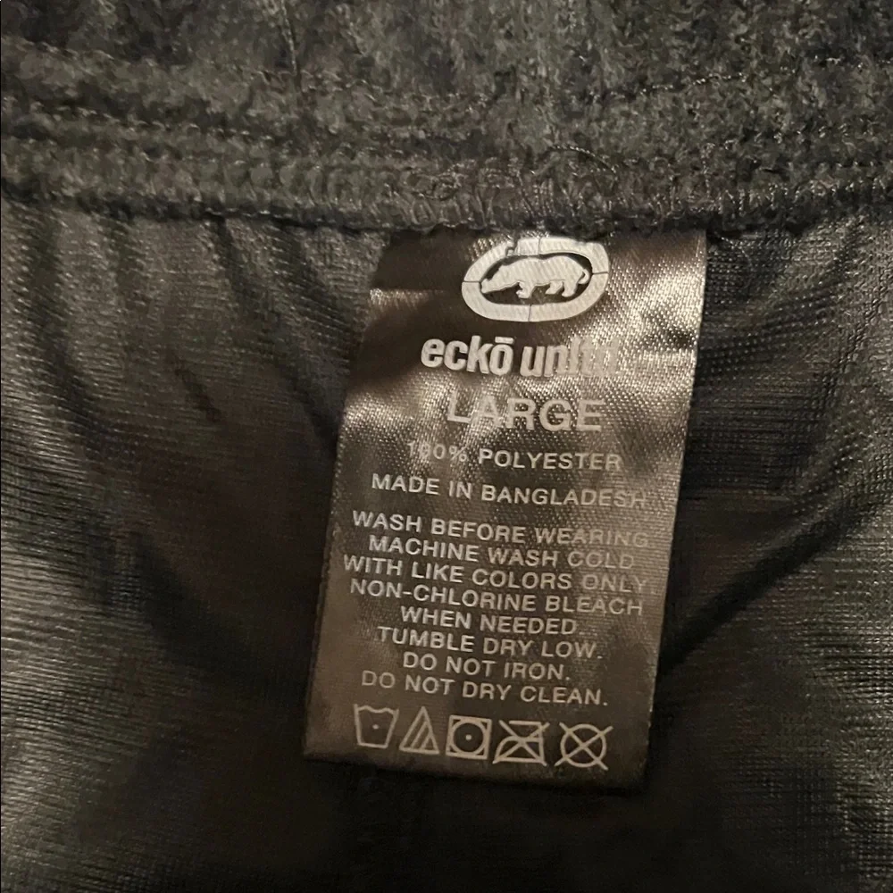 Ecko Unltd Minky Fleece Sleep Jogger Elastic Waist Pajama Pants Men's L EUC